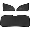 Gnshdg Tendine Parasole Auto Per Toyota Per CHR 17-2023 Tendina Parasole Finestrino Passeggero Posteriore Accessori Per C-HR Tendine Parasole Magnetiche Finestrini Laterali Auto Car Window Shade(3Piece REAR