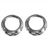 CFDEKOIB Rejilla De Faro Antiniebla Compatibile Con Mitsubishi Per L200 Per Triton Per Strada 2006 2007 2008 2009 1 Paio Di Cornici Decorative Per Fari Fendinebbia