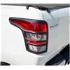 JHCHAN Copertura fanale posteriore per Mitsubishi L200 e Fiat Accessori | 2015-2018, L200 Triton GLS Strada KJ KK KL Copertura di protezione della luce posteriore