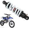 Tomotato Ammortizzatore per Moto da 250mm, 750lbs 10mm Foro, Sostituzione Ammortizzatore di Sospensione a Molla Regolabile Universale per ATV Go Kart Scooter Dirt Pit Bike