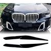 AUSMILA Per BMW X5 X6 G05 G06 LCI 2023-2025 Faro Anteriore Palpebra Sopracciglio Trim