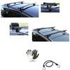 MOTO SPORT MONDO BARRE PORTATUTTO PER TETTO AUTO 110CM BARRA PER AUTO CON CORRIMANO SIA ALTO CHE BASSO COMPATIBILE CON Citröen C3 Aircross 5p 2025 PORTABAGAGLI IN ACCIAIO PREMONTATE CLOP G3 CARICO MAX 75KG