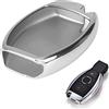 Forspero Argento Tpu Morbido Telecomando Smart Key Fob Copertura Adatta Per Benz C E S M Glk Classe