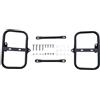 avdb-moto Portaborse Laterali/Portavaligie compatibile con ROYAL ENFIELD HIMALAYAN 400/410 2018-2024, SCRAM 411 2022-2024 (in Acciaio)