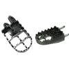BHYShop Grigio MX pedane pedane per CR80 XR XR250 XR350R XR400 XR600R XR650R XR650L