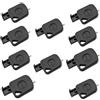 Generic 10pcs Universale Chiave Shell Caso di Ricambio per KEYDIY Transponder Auto Key Fob Shell 02Version Caso per KD per VVDI Key Blade Head