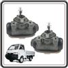 GSC RICAMBI SRL KIT 2 CILINDRETTO CILINDRETTI FRENO POSTERIORE COMPATIBILE CON PIAGGIO PORTER PORTER 1300 16V FINO AL 2009 MOTORE DAIHATSU - PIAGGIO PORTER 1200 1400 DIESEL.