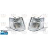 Piaggio KIT 2 FANALINO FANALINI FRECCIA FRECCE INDICATORI DI DIREZIONE ANTERIORE LAMPEGGIATORI PORTER 1300 16V BENZINA FINO AL 2008- PORTER 1200 1400 DIESEL FINO AL 2008 ORIGINALE