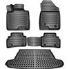 ELMASLINE 3D Tappetini Gomma e Vasca Baule per KIA SPORTAGE 5 (V) 2022-2026 | Non compatibile con i modelli ibridi plug-in!!! | Modelli senza subwoofer | Tappetini Auto | Vasca per il bagagliaio