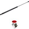 farbrothersonline COMPATIBILE CON 730mm 250N VOLKSWAGEN GOLF V 10/03, JETTA 09/05 A 11/10 MG015130 MOLLA A GAS COFANO ANTERIORE SPECIFICA AMMORTIZZATORI PISTONCINI IDRAULICI