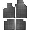 edecor Set di tappetini in gomma per auto per Lancia Ypsilon Hybrid dal 2021