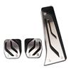 MOMOHCHGBT Metallo per Freni Per BMW F20 F30 F31 316i 320i 328i Serie 1 3 4 Kit Di Poggiapiedi Per Pedale Freno E Acceleratore Sportivo RHD Pedaliera Auto(MT 3PCS)