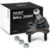 RIDEX 2462S0043 Testina braccio oscillante Anteriore Sinistra Compatibilità con VW Golf 4 Hatchback 1J1
