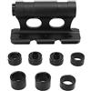 Spryflower Supporto per forcella per bici con leva a sgancio rapido, portapacchi per auto in lega di alluminio, supporto per forcella anteriore per trasporto bici, accessori durevoli per