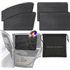 Generico Tendine per Finestrini Auto Magnetico da 4 Pezzi,Tendina Sole Per Auto Compatibile con JEEP renegade grandine Tenda Sole Auto,Tendine Parasole Per Auto,Tendine Finestrini Auto