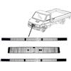 Generico KIT GRIGLIA MASCHERINA CENTRALE PARAURTI ANTERIORE COMPATIBILE CON IVECO DAILY DAL 1996 93937670