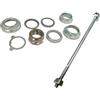 seba.ricambi Kit Vite Manubrio e Serie Sterzo 8 Pz Completa per Ciclomotore Ciao C7 Px Pxv P Pv