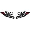 labelbike - Adesivi 3D Moto Paramani Protezione e Decorazione in Resina compatibile con Yamaha Tracer 700 2020 Rosso