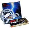 P.B.R. KIT TRASMISSIONE CATENA CORONA PIGNONE PBR/EK EK955 COMPATIBILE CON HUSQVARNA SM 125 SUPERMOTARD 2001 > 2006