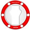 AZgraphishop PROTEZIONE TAPPO BENZINA RESINA 3D COMPATIBILE CON MV AGUSTA BRUTALE/DRAGSTER GP-510(M) (Red)