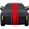 NURCIX Telo Copriauto per Audi A3 Sportback RS3 8P 8V 8Y 2004-2022,Telo Auto Esterno,Telo Copriauto Antigrandine,Telo Copri Auto Impermeabile Traspirante,con Cerniera(Color:g)