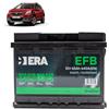 Generico Batteria 60Ah EFB per Peugeot 2008 1.2 1.6 Vti PureTech benzina 2012+