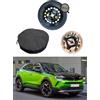 D'ANGELO 1988 Kit Ruotino di Scorta 17 compatibile con Opel Mokka/Mokka-E (dal 2020) con Cric, Chiave, Sacca e Contenitore