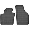 Motohobby, tappetini in gomma anteriori per VW Volkswagen Tiguan I (2007-2016) - 2 pezzi - su misura