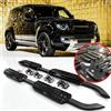 Yucisily Pedane laterali adatte per Land Rover Defender 110 130 2020-2026 L663 4 porte pedaliera (nero lucido stile vintage)