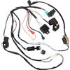 Huudngeje Kit Cablaggio Bobina di Accensione CDI per Quad Elettrico ATV da 50cc 70cc 90cc 110cc, Accensione del Circuito Completo del Veicolo