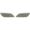 NEGRO Paraurti anteriore Lavafari Ugello di spruzzo Jet Tappo di copertura adatto for Mazda 3 Axela BN BM 2013 2014 2015 2016 BKC6-51-8G1 BKC6-51-8H1 tappo di copertura dell'ugello della rondella(SET)