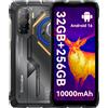 Blackview ROCK 3 Rugged Smartphone 32GB+256GB Termocamera 10000mAh Telefono NFC