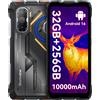 Blackview ROCK 3 Rugged Smartphone 32GB+256GB Termocamera 10000mAh Telefono NFC