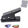 Generico Heavy Duty Guitar Pick Maker, Guitar Picks Hole Punch, Art Craft Supplies, ABS + Metal Construction, Fast and Effective for Musicians, Small and Large Size (B)