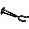 QUIK LOK - GS/454, SUPPORTO A MURO per chitarra con forcella curva girevole 180° e braccio lungo