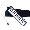 Morain 32 Tasti Melodica Strumento Per Bambini Air Piano Tastiera Soprano Melodica Con Tubo Lungo Bocchini Corti & Borsa per il Trasporto