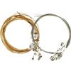 Bonsicoky Set di 24 corde per arpa