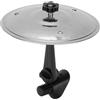 Generic Cymbal Cymbal Fun Practical Drum per Veicoli Air Vust Dash Drummers Music Lovers Abs Abs per In Entertainment Car (SILVER)