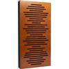 Bluetone Acoustics Pannelli acustici Bluetone WaveFuser PRO, insonorizzazione, assorbitori acustici, diffusore in legno, pannelli decorativi da parete, acoustic panels (Teak, 100x50x10cm)