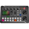 CVNIMV Mixer Audio DJ Mixer Scheda Audio dal Vivo Microfono Microfono Telefono Cellulare Cambia Voce per la Registrazione di trasmissioni KTV Gioco Musica Podcast Attrezzatura