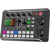mammals F998 Scheda Audio Microfono Audio Interfaccia Audio Mixer Scheda Audio Amplificatore per Console di Missaggio per PC Telefonico