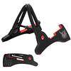 Bnineteenteam Supporto per chitarra Supporto da pavimento pieghevole universale per strumenti da viaggio per basso elettrico acustico e chitarra classica regolabile