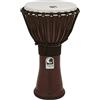 Toca To809280 Tf2Dj-10R Djembe Freestyle II 10 Dark Red Synth. Head Rope Tuned