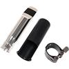 Yibuy Set di bocchini per sassofono tenore jazz in argento 9# per sassofonisti principianti