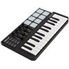 Btuty 25 Tasti MIDI Controller Panda MINI Con Tastiera e Drum Pad USB