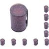 Mealoodiousmusea 10 set Chitarra Ukulele Sand Shaker Ritmo Anello Maraca Cabasa #1