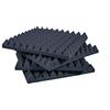 Keyhelm - Pannelli Fonoassorbenti Piramidali 50x50x6 D25 Pacco da 10 | Correzione Acustica Medio-Alte Frequenze | Studi di registrazione