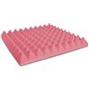 keyhelm s.r.l. Pannello Fonoassorbente Piramidale 6cm Verniciato Rosa chiaro - 50x50cm - Pacco da 4(1m²)