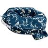 My Brest Friend Cuscino originale per allattamento al seno, allattamento e postura, con tasca e fodera rimovibile, blu navy