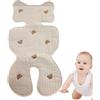Generic Cuscino refrigerante per seggiolino auto, tappetino rinfrescante per passeggino, cuscino universale in cotone, 40 x 72 cm, morbido cuscino fresco, traspirante, tappetino estivo per seggiolino auto per